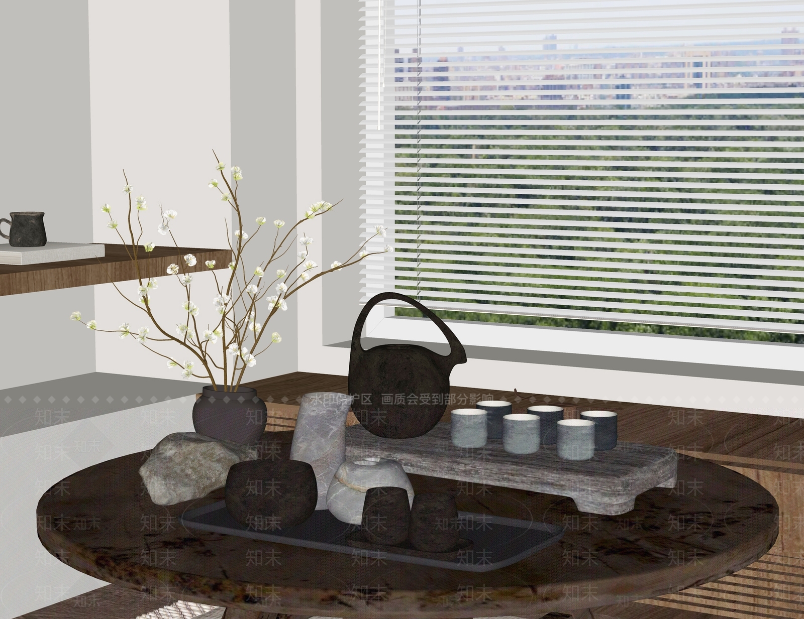 茶具SU模型下载【ID:1158698291】