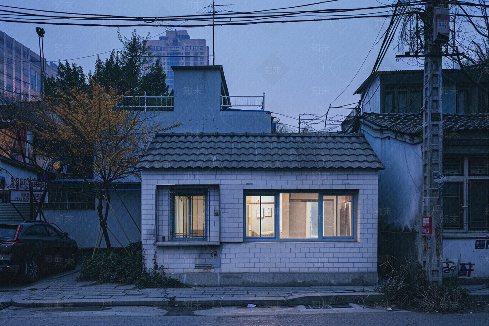 室外老城区街道外景贴图下载【ID:1158707598】
