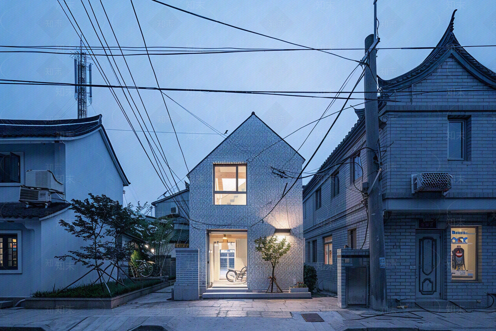 室外老城区街道外景贴图下载【ID:1158707519】