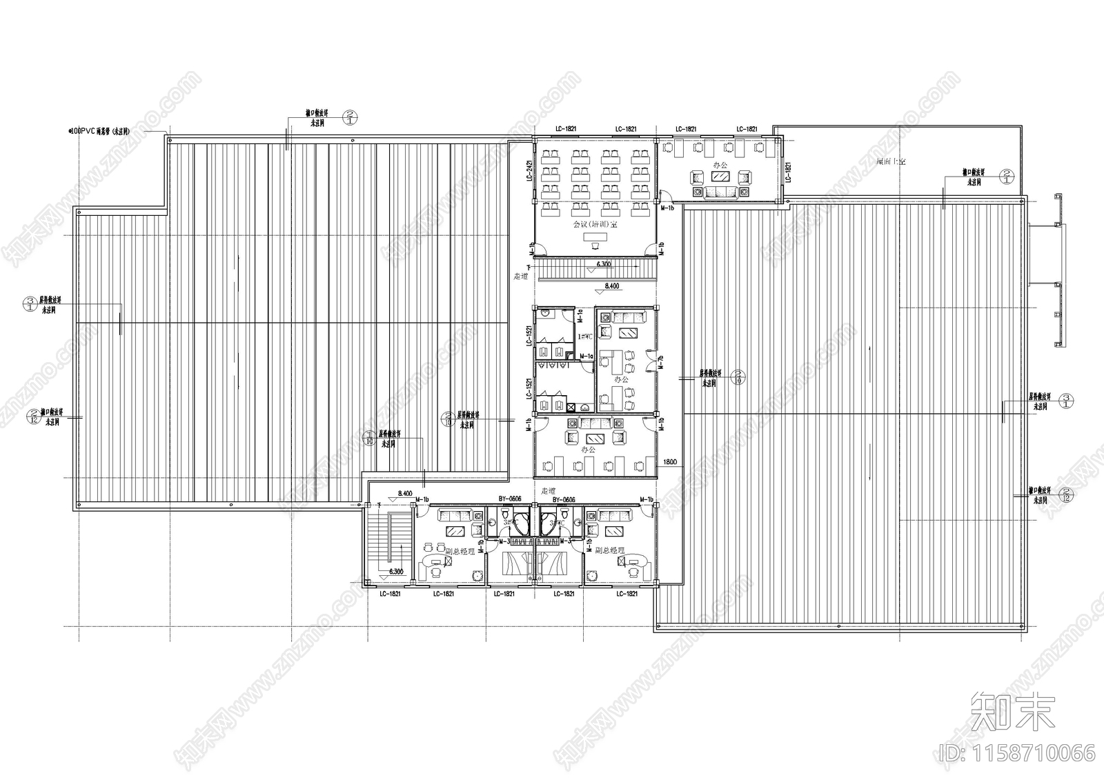 雪佛兰4S店建筑装修图施工图下载【ID:1158710066】