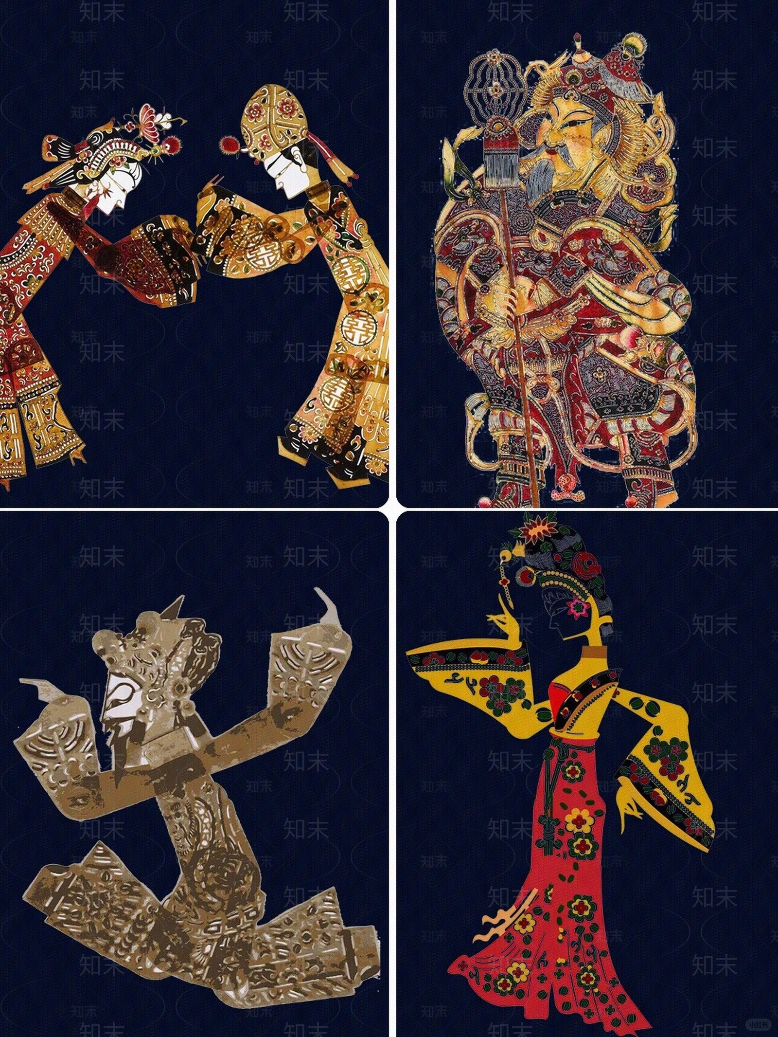 国粹皮影人物图案贴图下载【ID:1158710298】