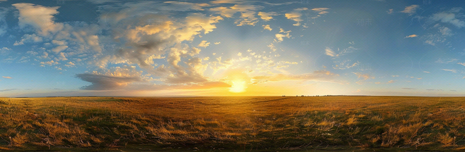 曙光落日黄昏HDR天空盒贴图下载【ID:1158712297】