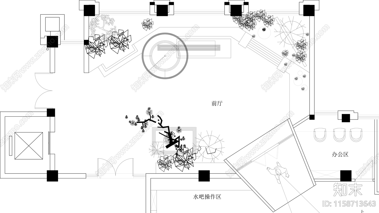 家具展厅施工图下载【ID:1158713643】