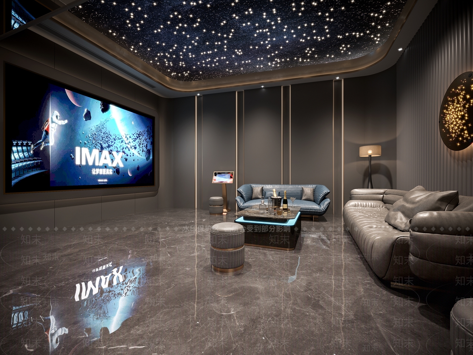 现代ktv包厢3D模型下载【ID:1158719016】