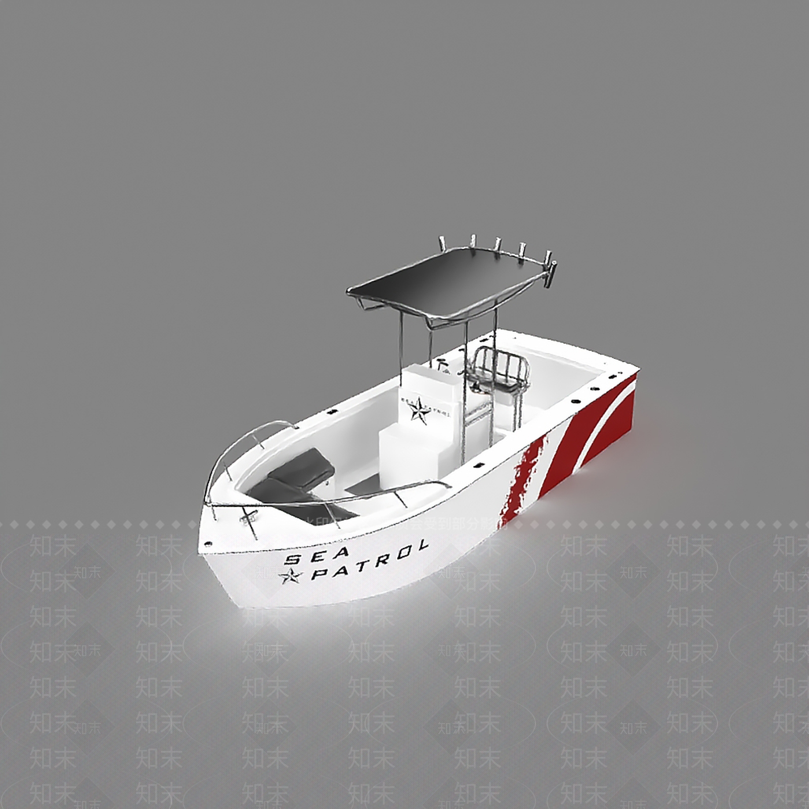 现代游艇3D模型下载【ID:1158721848】