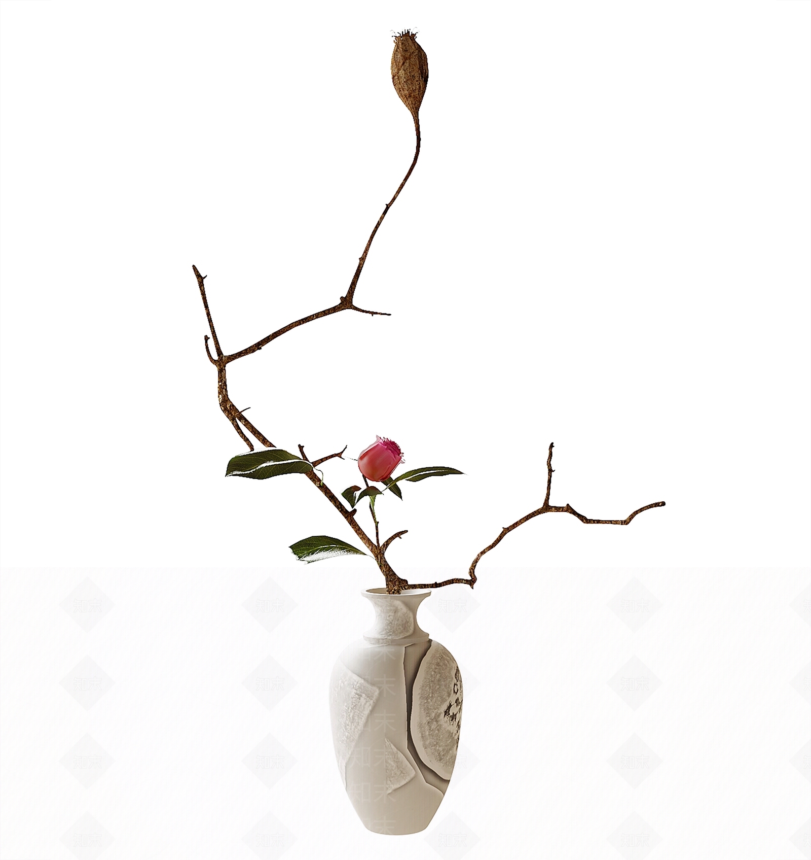 花艺3D模型下载【ID:1158722779】