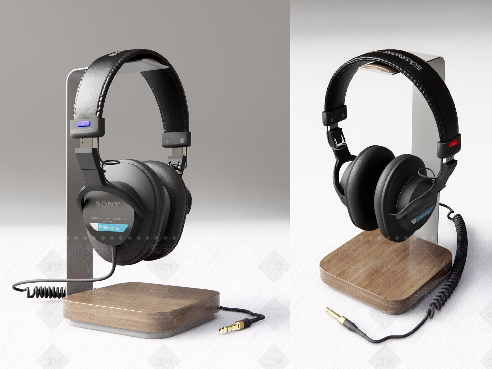 SONY索尼头戴式耳机3D模型下载【ID:1158723622】