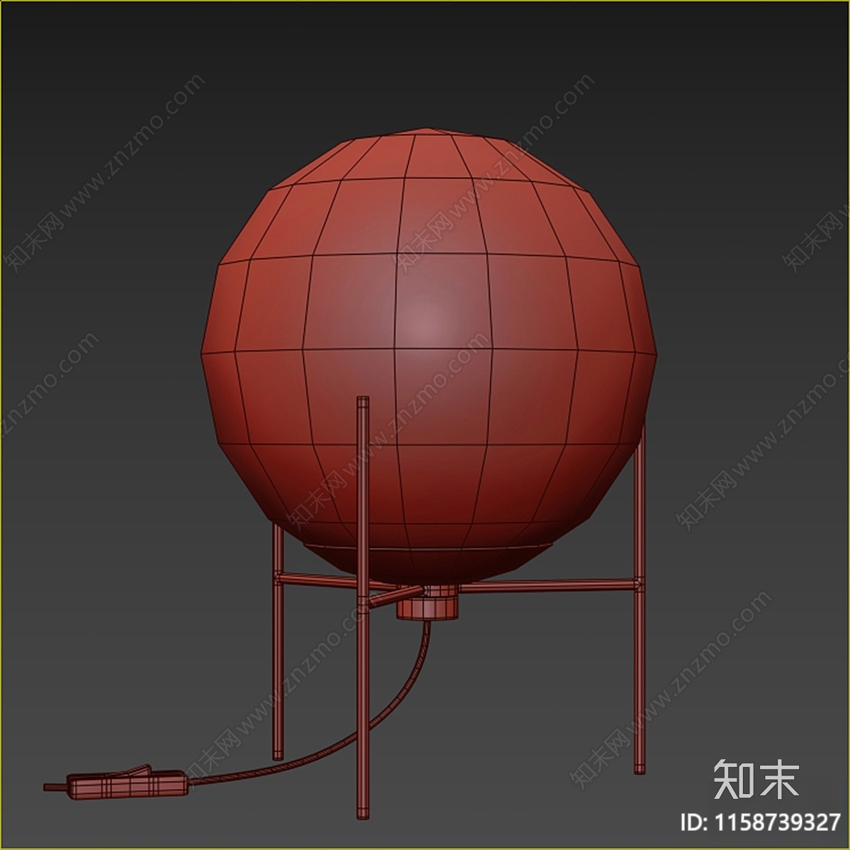 现代台灯3D模型下载【ID:1158739327】