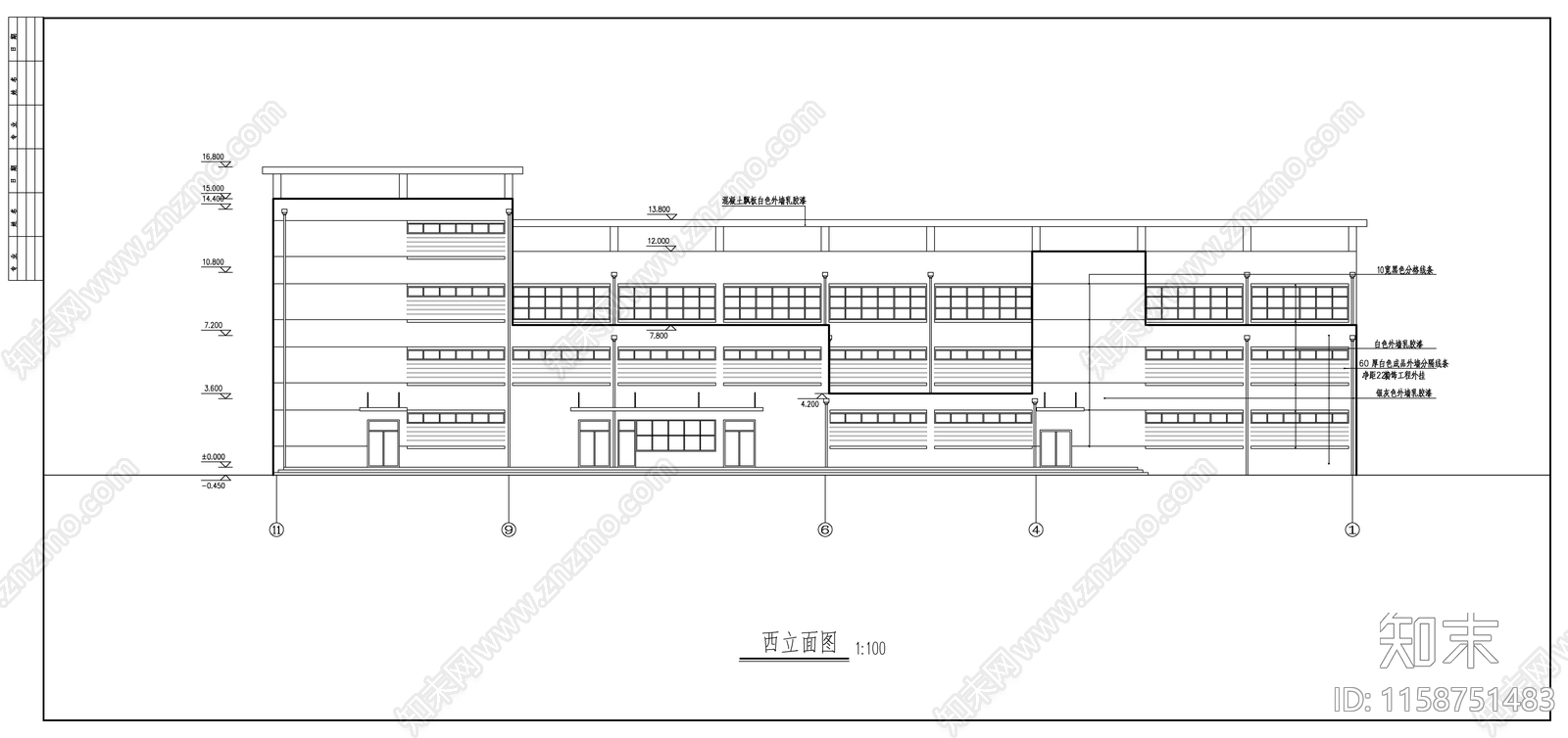 北方学校公共浴室建施图施工图下载【ID:1158751483】