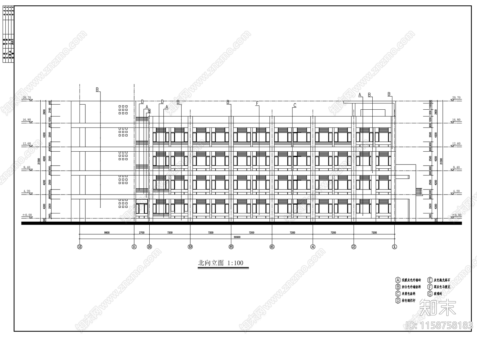 医学院解剖楼建筑图cad施工图下载【ID:1158758183】