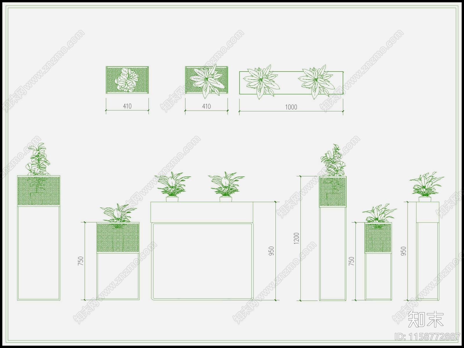 植物cad施工图下载【ID:1158772887】