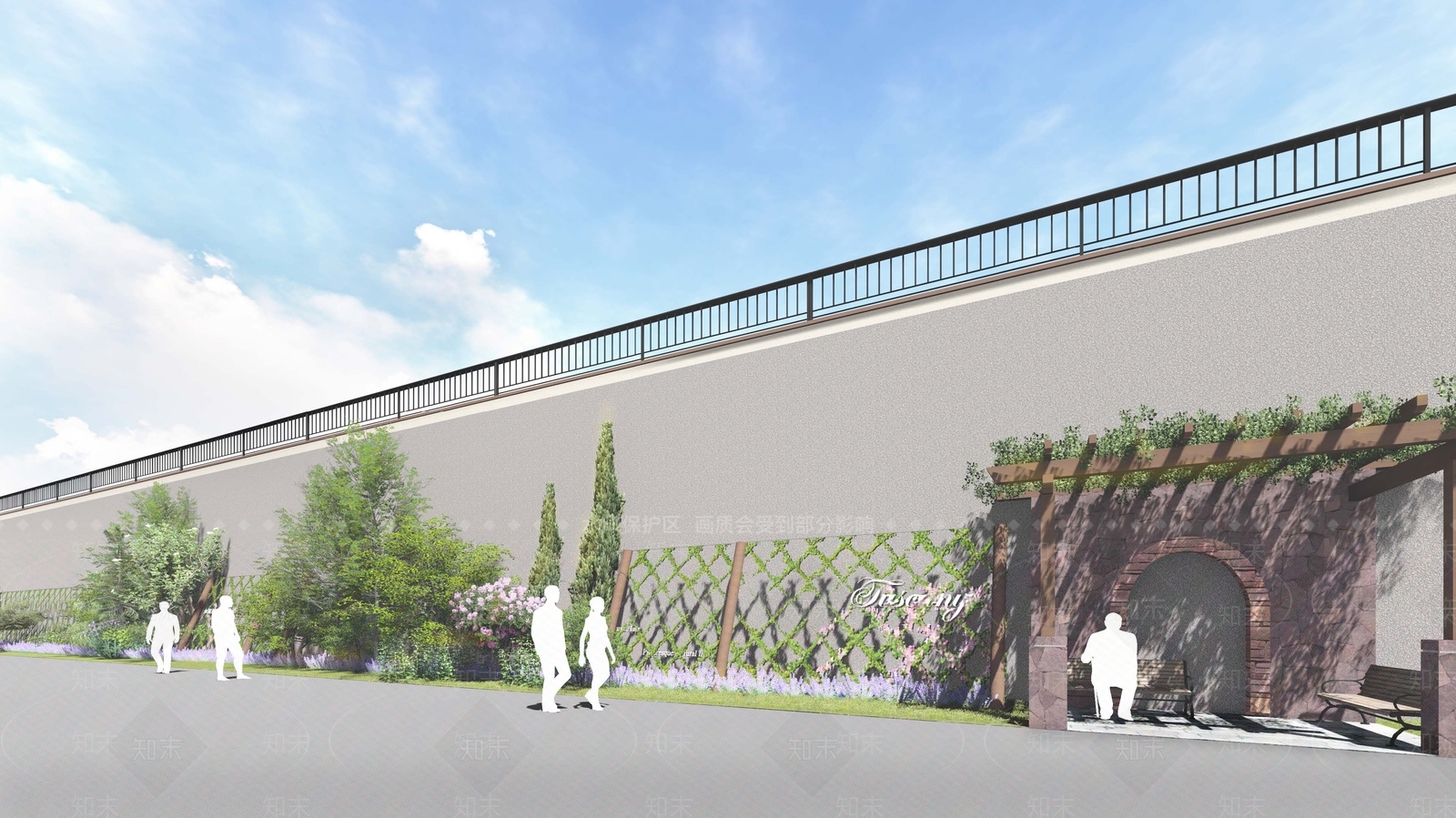 网格钢丝爬藤植物SU模型下载【ID:1158773578】