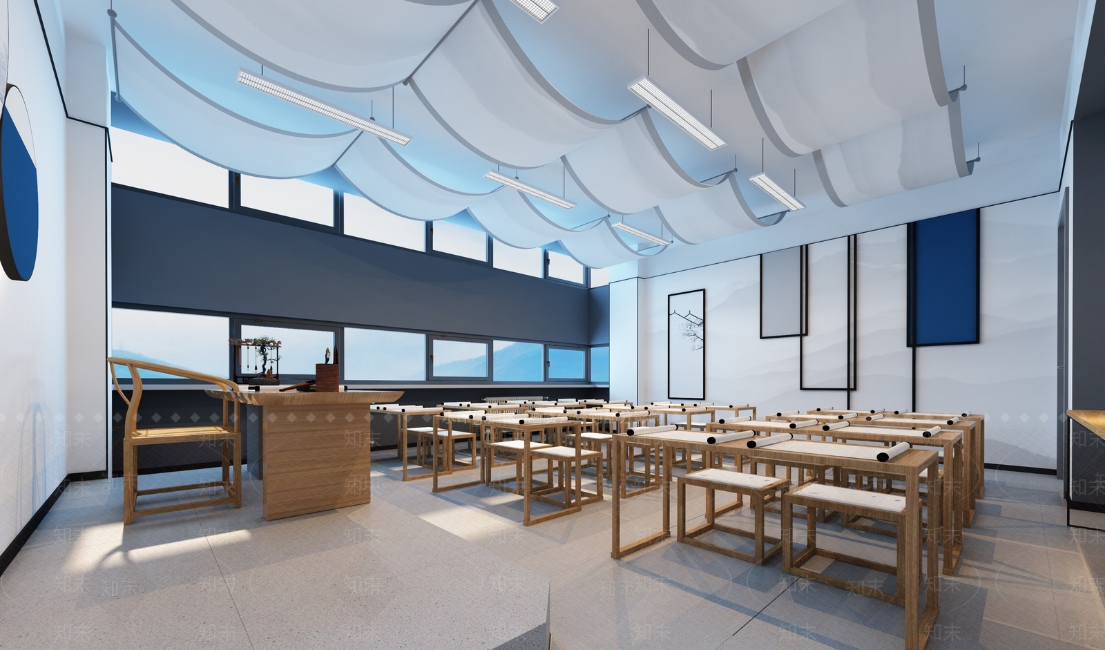 学校3D模型下载【ID:1158780514】