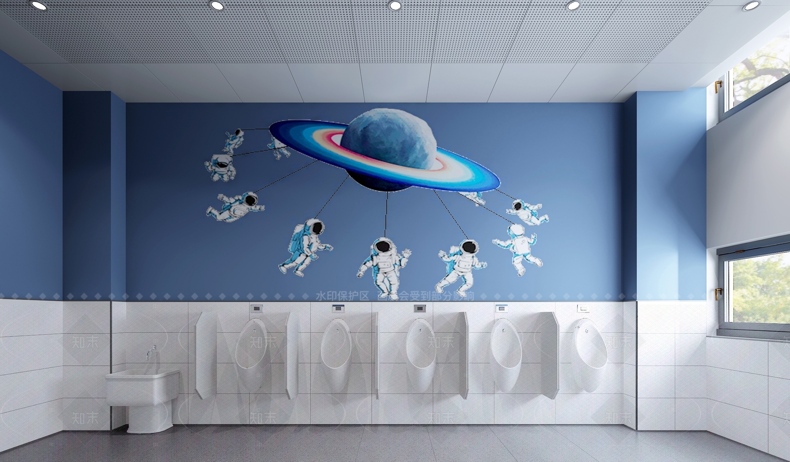 公共卫生间3D模型下载【ID:1214574147】