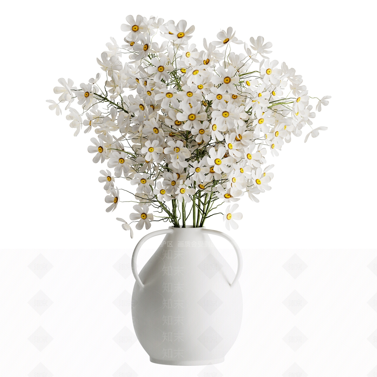 现代花束3D模型下载【ID:1158783110】