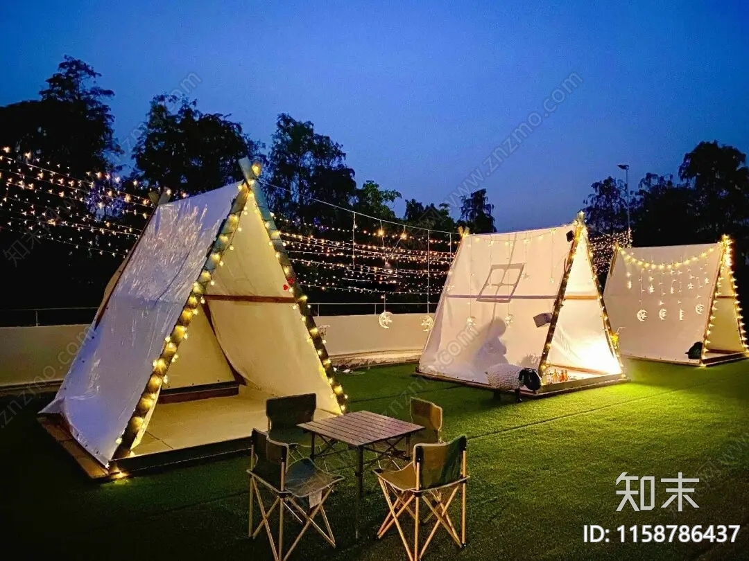 帐篷施工图下载【ID:1158786437】