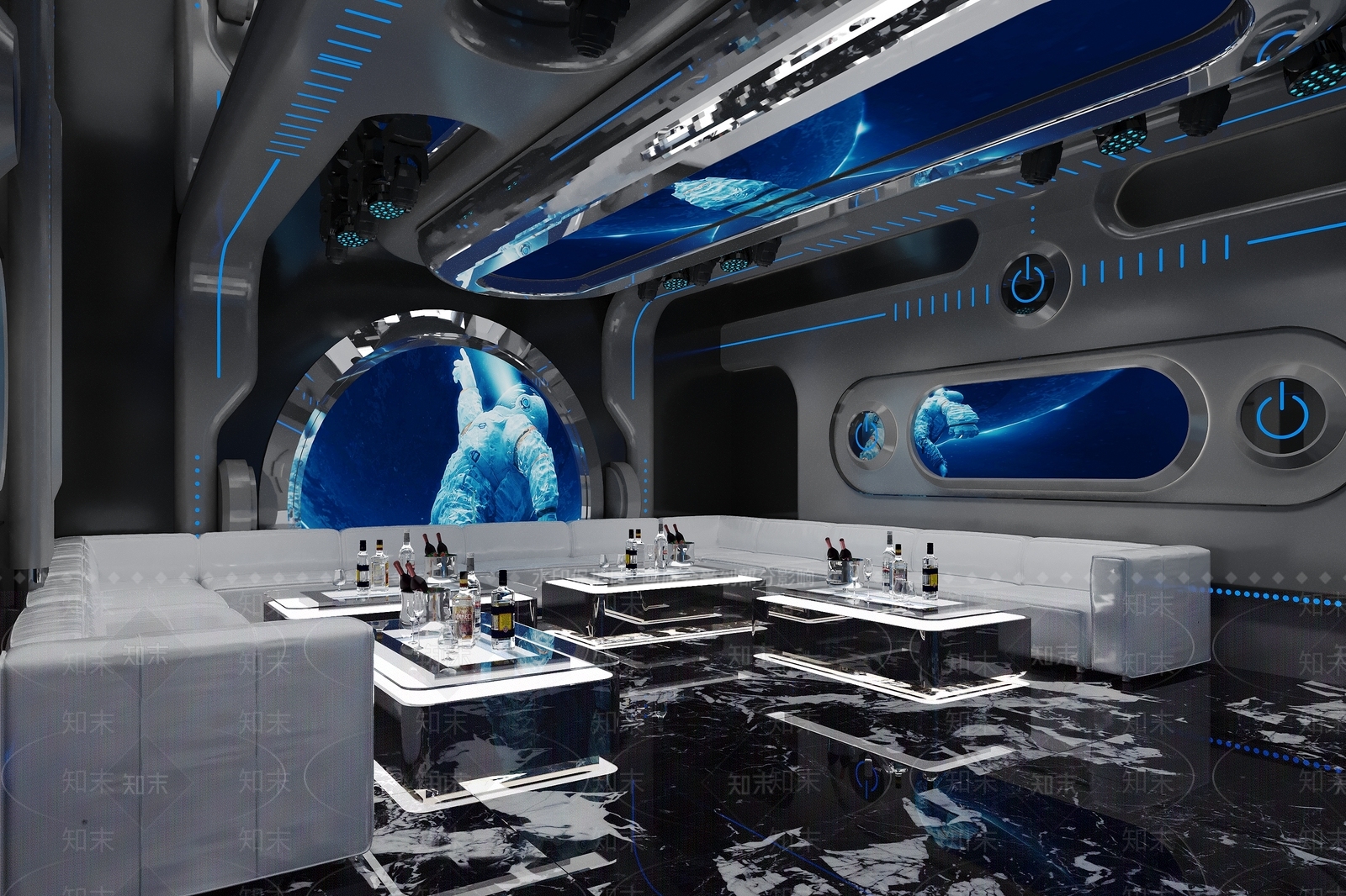 现代模块化ktv3D模型下载【ID:1158790005】