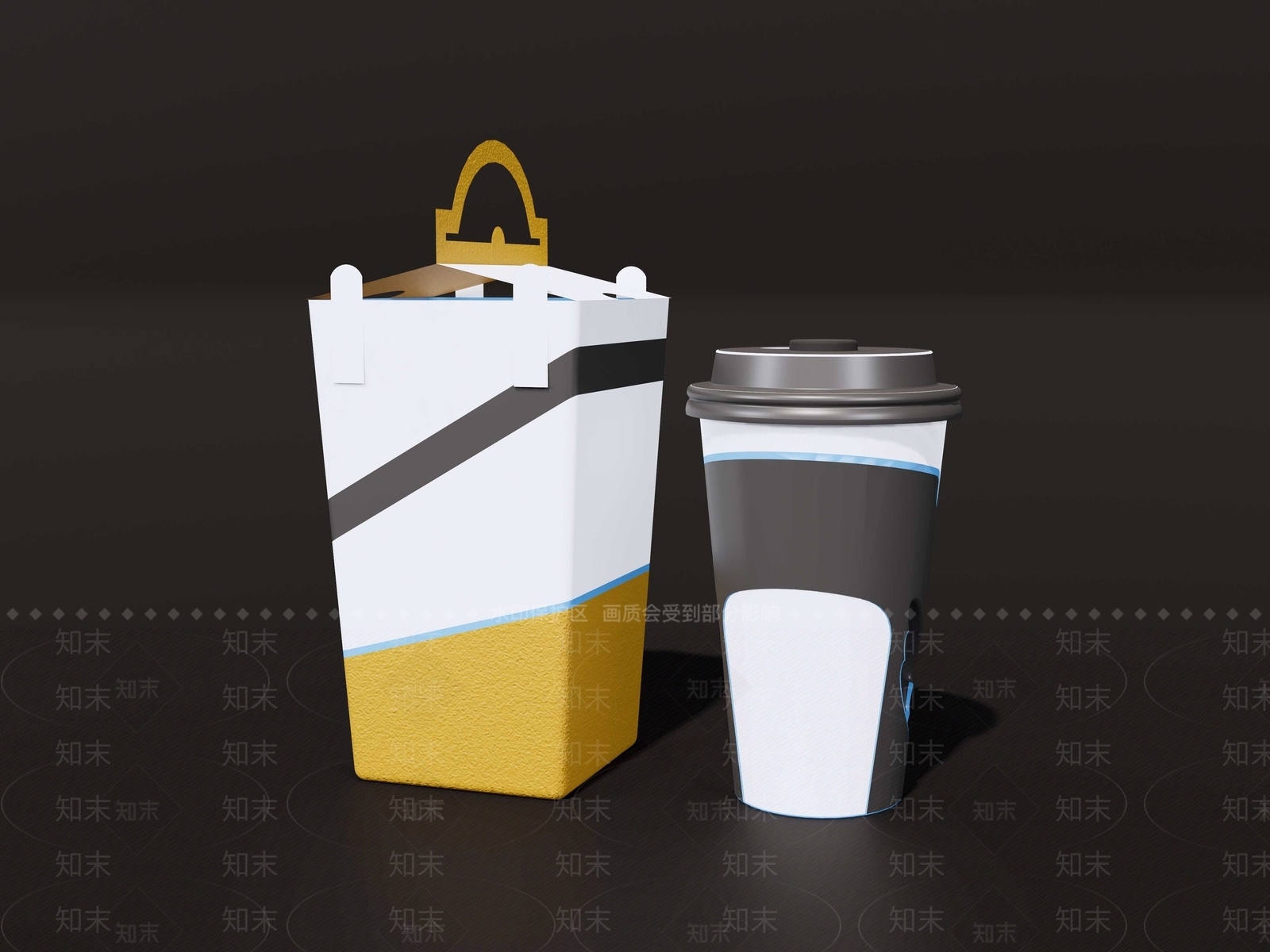 咖啡杯SU模型下载【ID:1158791745】