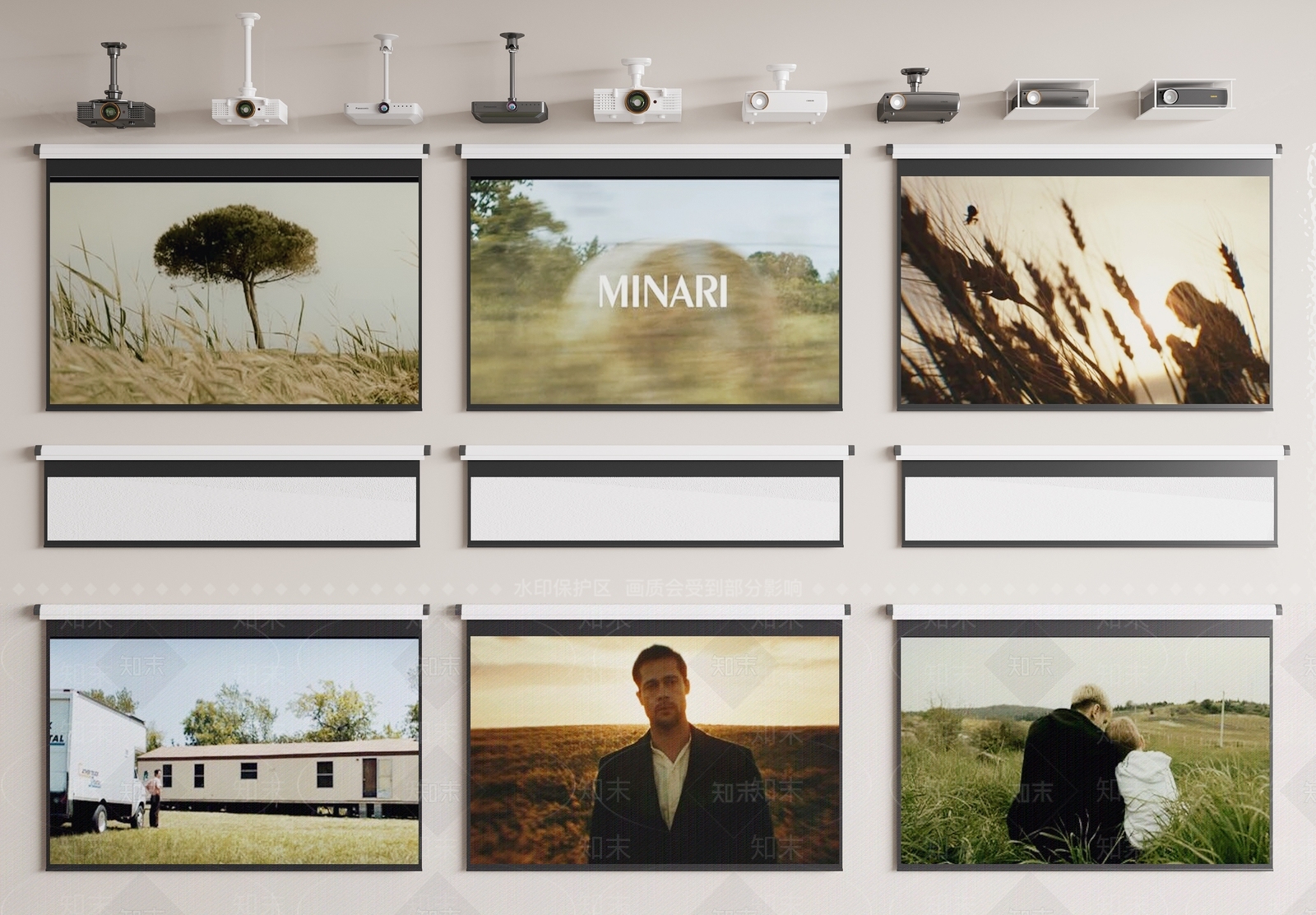 现代投影仪3D模型下载【ID:1158794689】