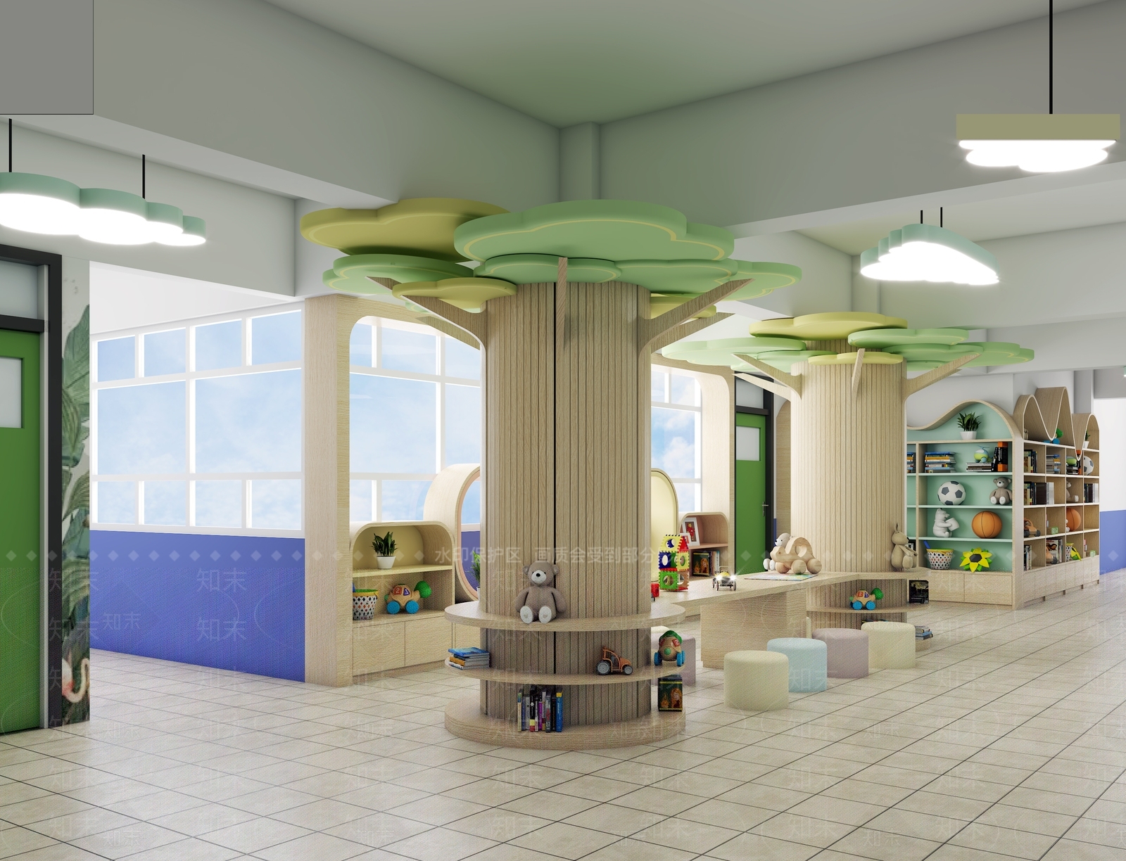 幼儿园3D模型下载【ID:1158797300】