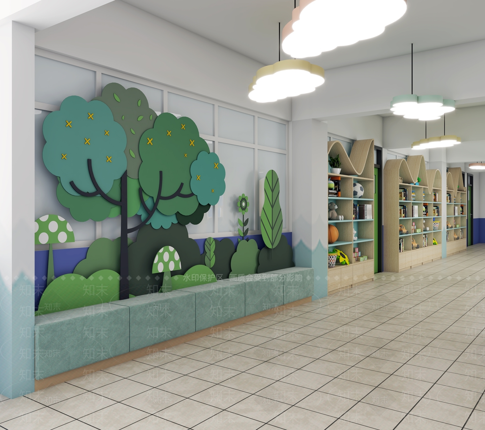 幼儿园3D模型下载【ID:1158797300】