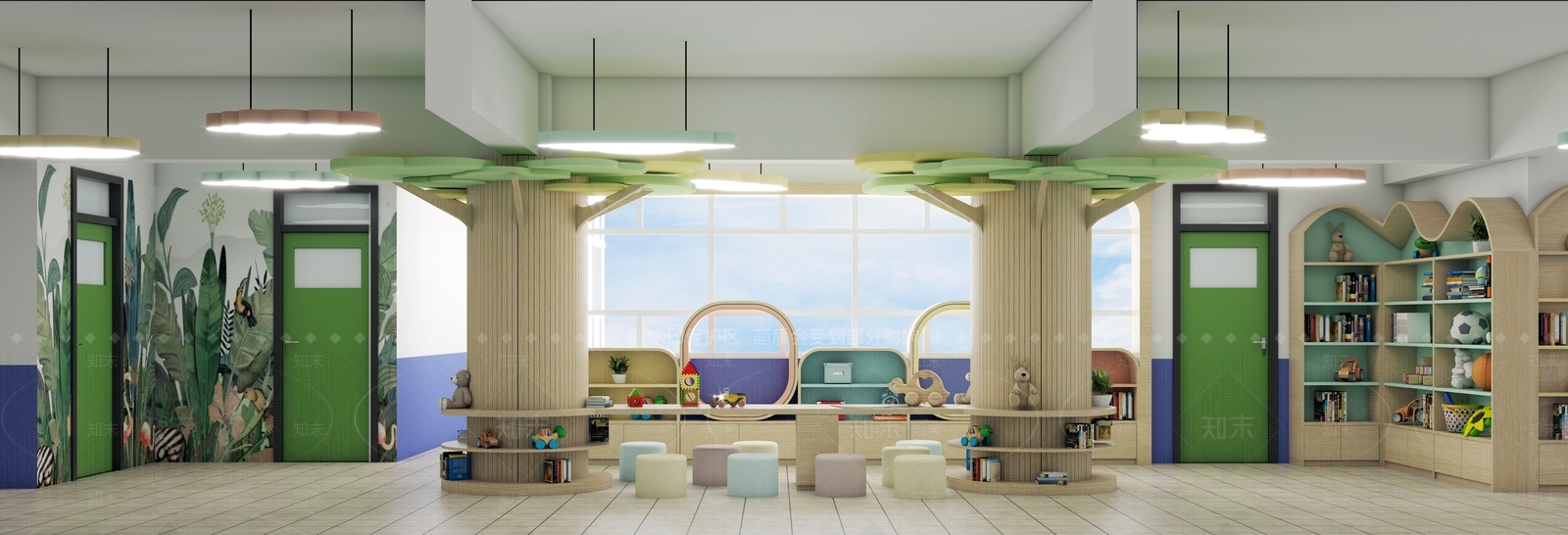 幼儿园3D模型下载【ID:1158797300】