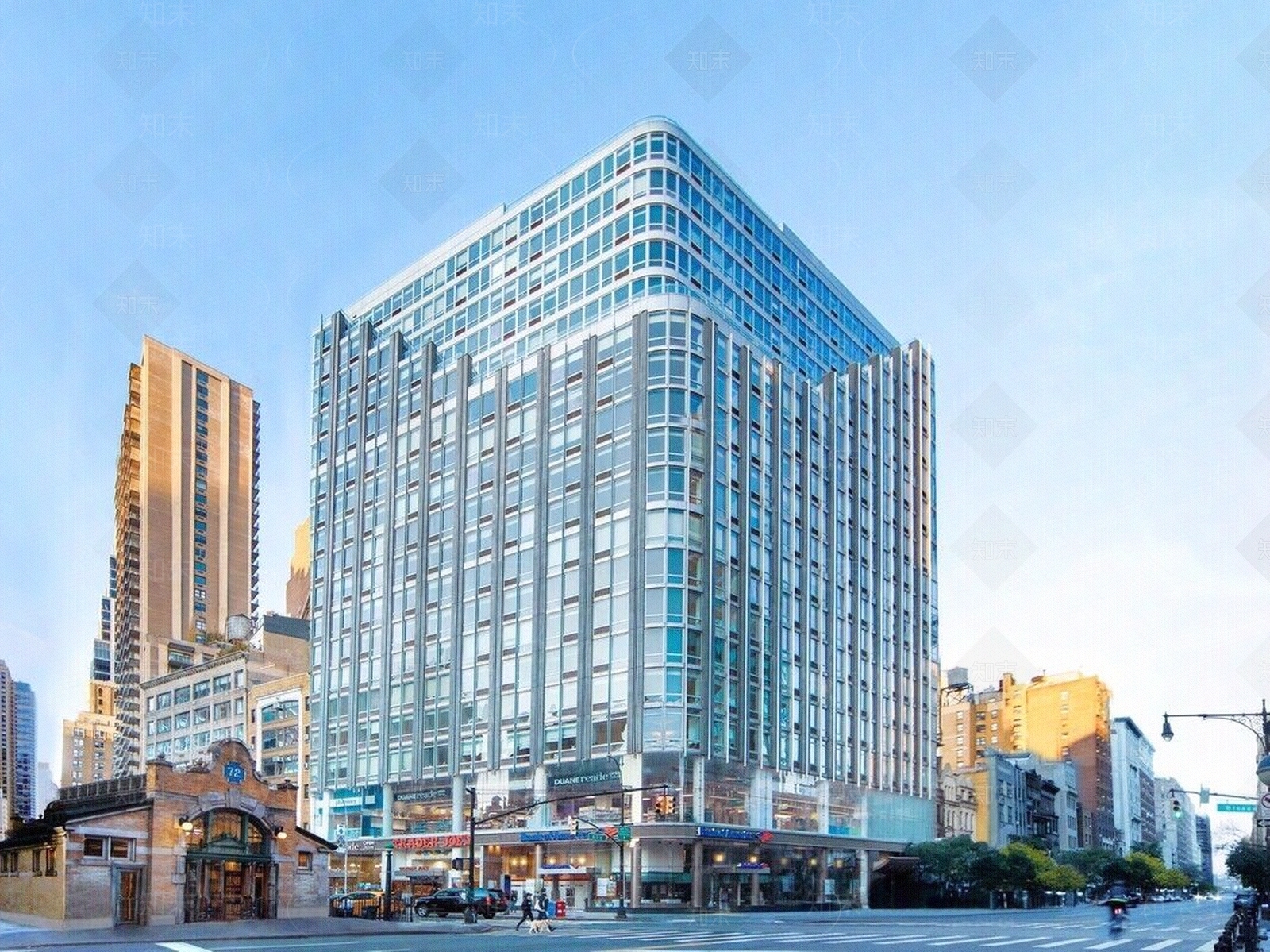 城市街道外景日景贴图下载【ID:1158796510】