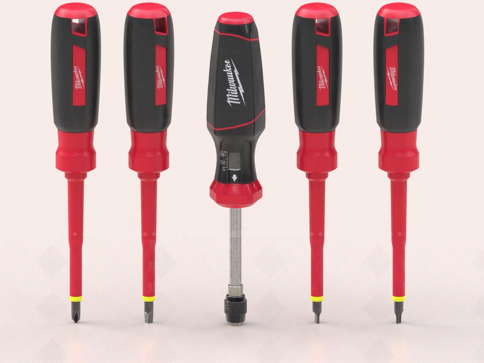 螺丝刀3D模型下载【ID:1158807199】