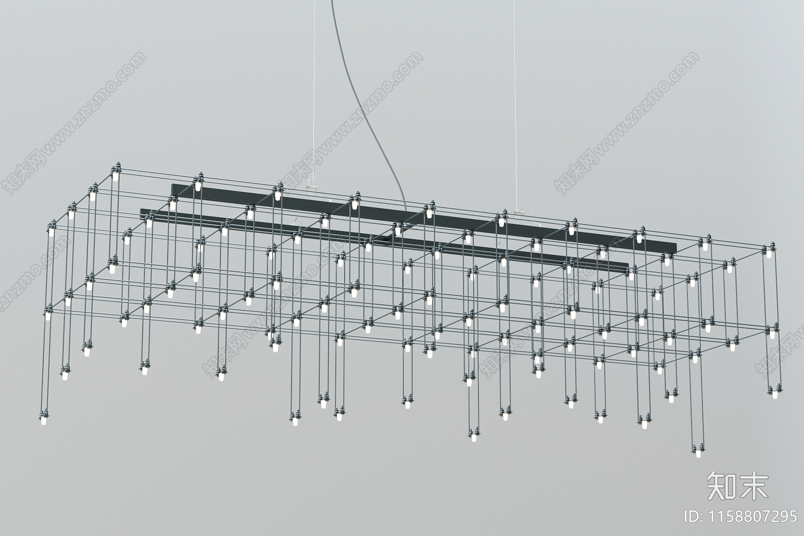 吊灯3D模型下载【ID:1158807295】