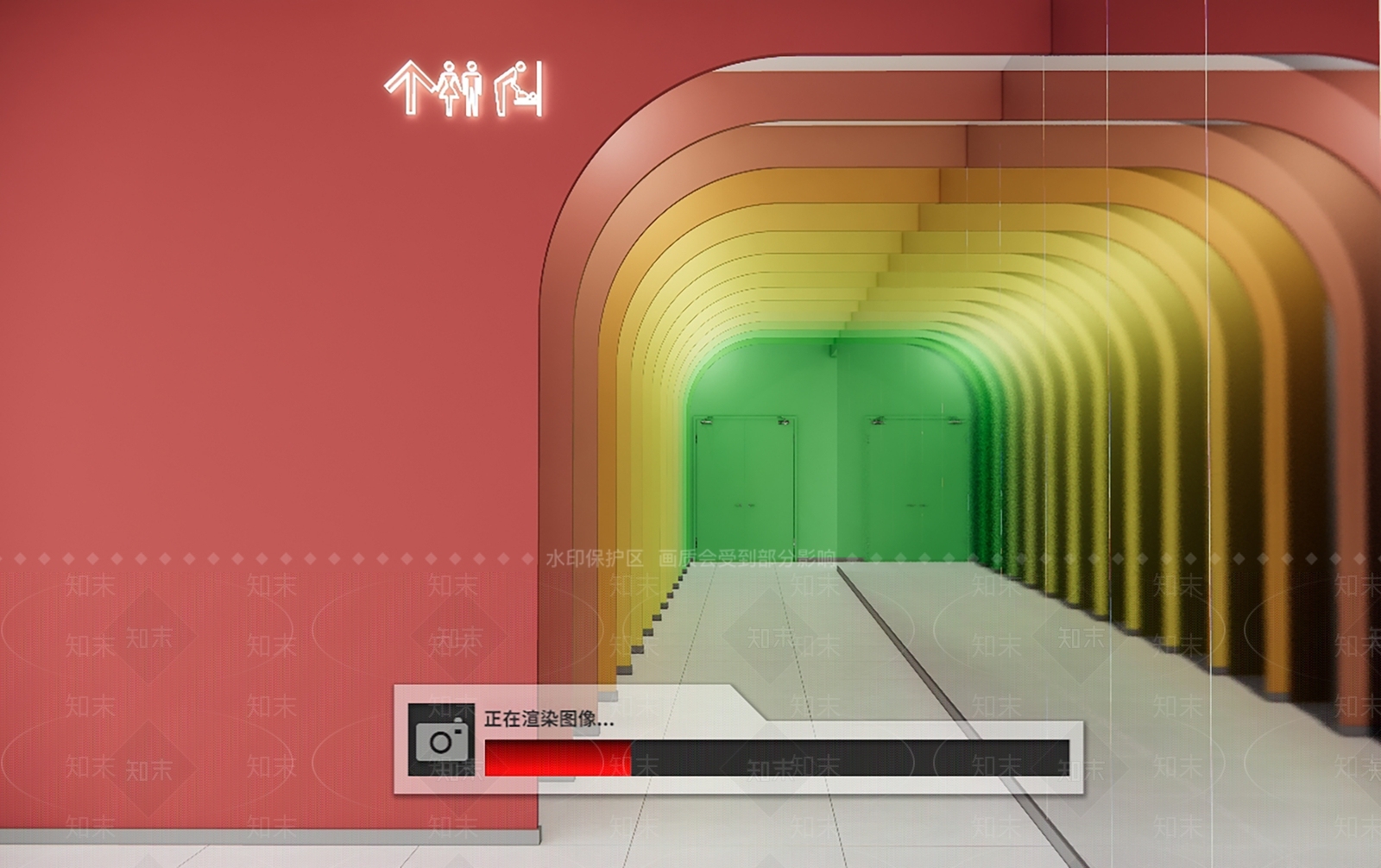 现代卫生间SU模型下载【ID:1158824690】