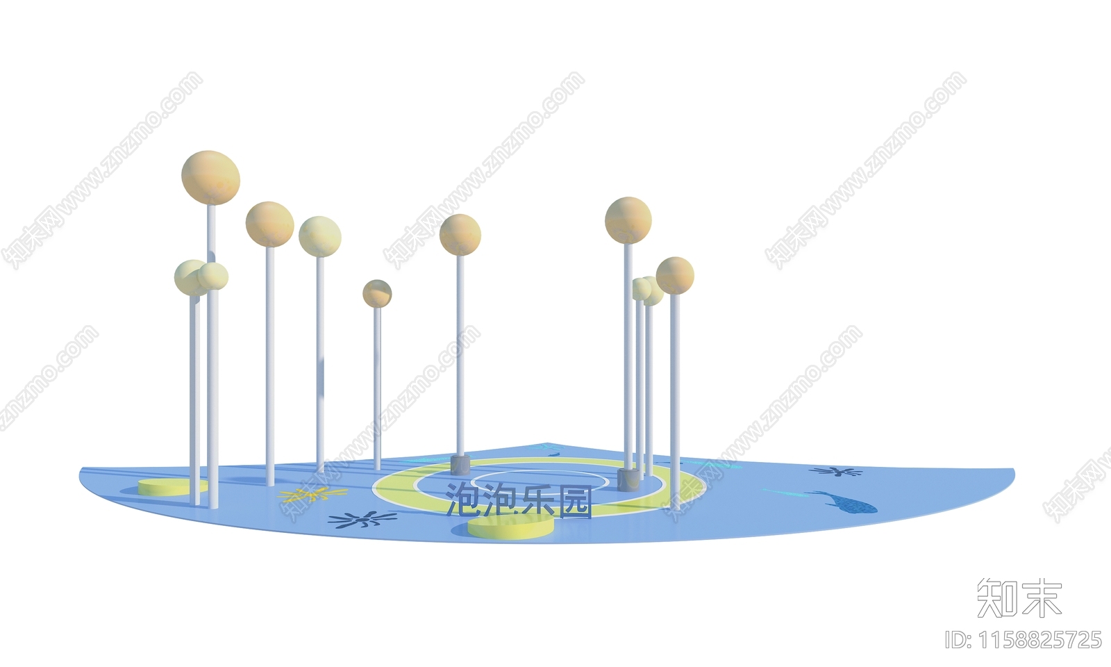 儿童器材3D模型下载【ID:1158825725】