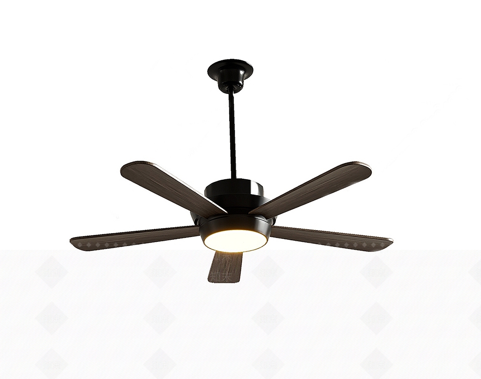 现代简约风扇灯SU模型下载【ID:1159124114】