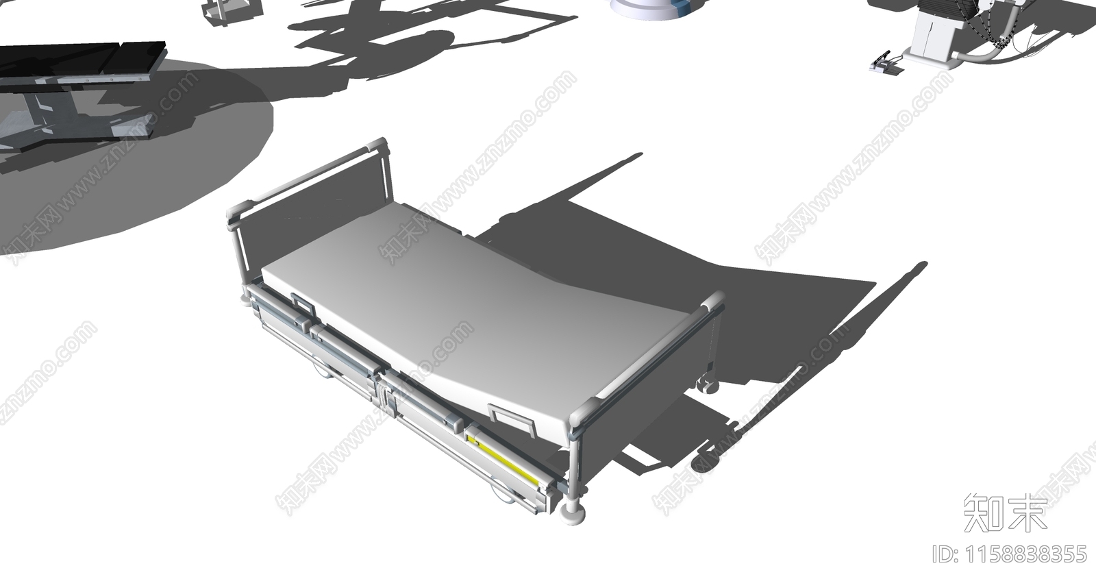 现代医疗器材SU模型下载【ID:1158838355】