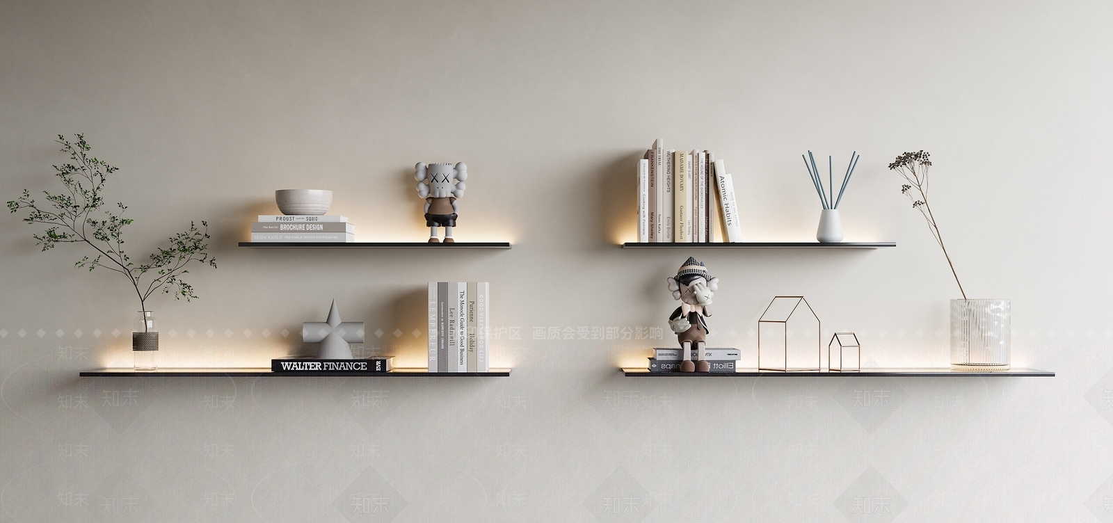 置物架3D模型下载【ID:1158843590】