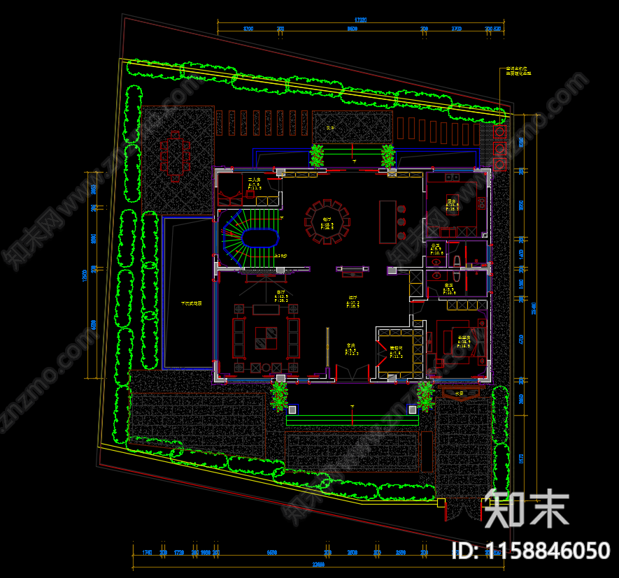 自建别墅施工图下载【ID:1158846050】