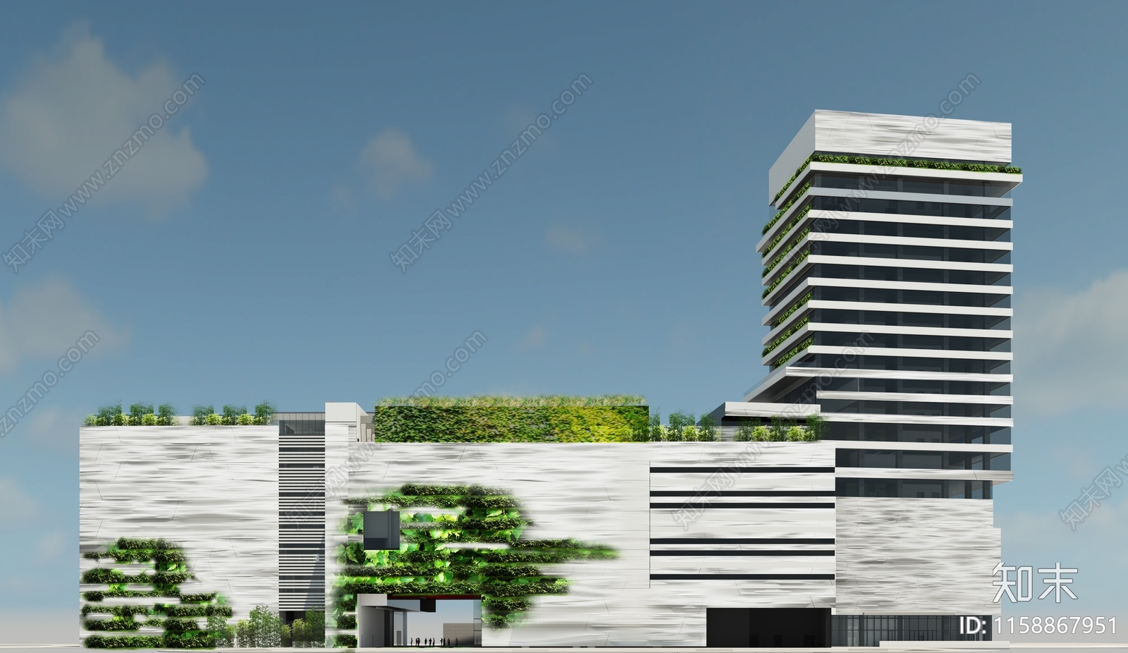 文学艺术中心设计图cad施工图下载【ID:1158867951】