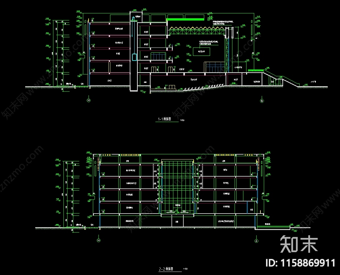 警官学院博物馆方案图纸cad施工图下载【ID:1158869911】