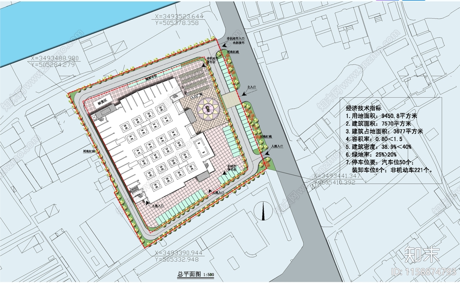 11200平米2层菜市场方案图纸cad施工图下载【ID:1158874793】