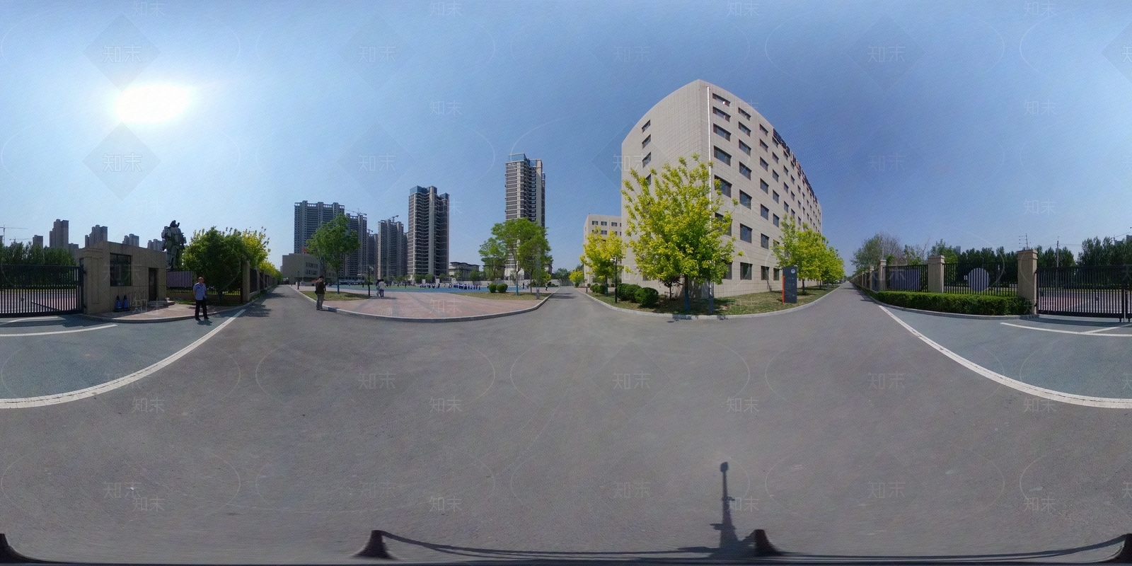 hdr室外校园景观贴图下载【ID:1158895935】