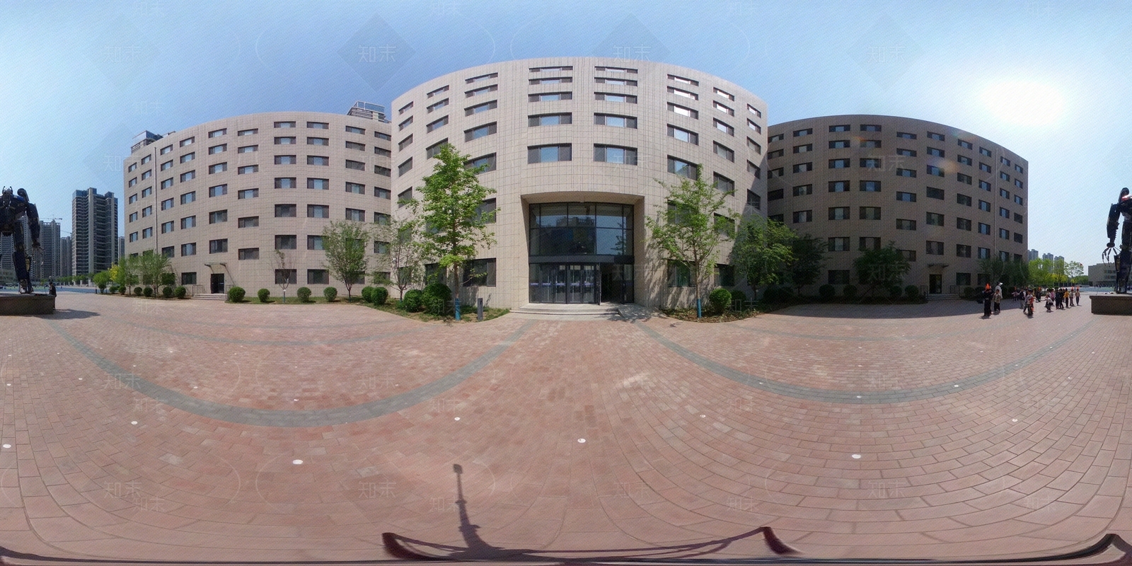 hdr室外校园景观贴图下载【ID:1158896151】