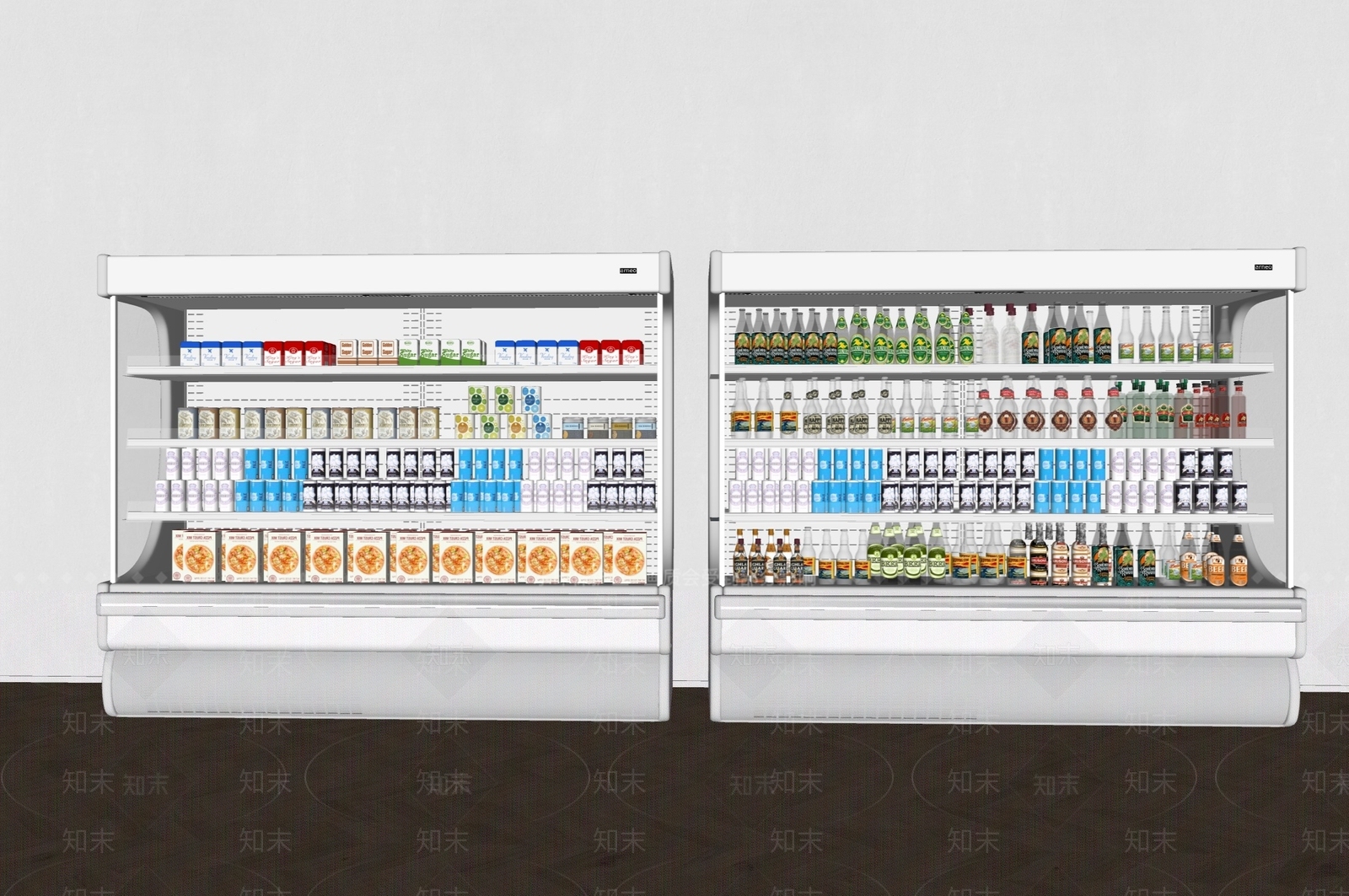 商用保鲜柜SU模型下载【ID:1158914772】