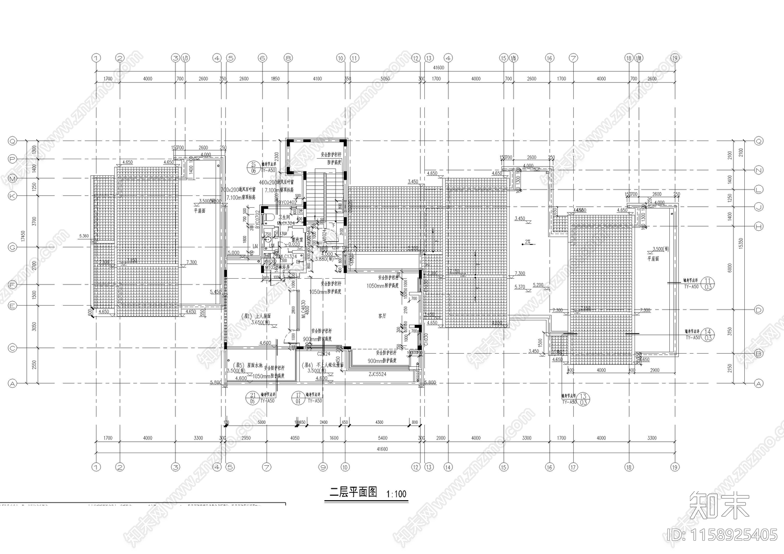 创意民宿建cad施工图下载【ID:1158925405】