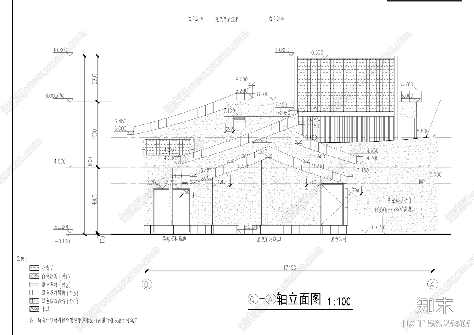 创意民宿建cad施工图下载【ID:1158925405】