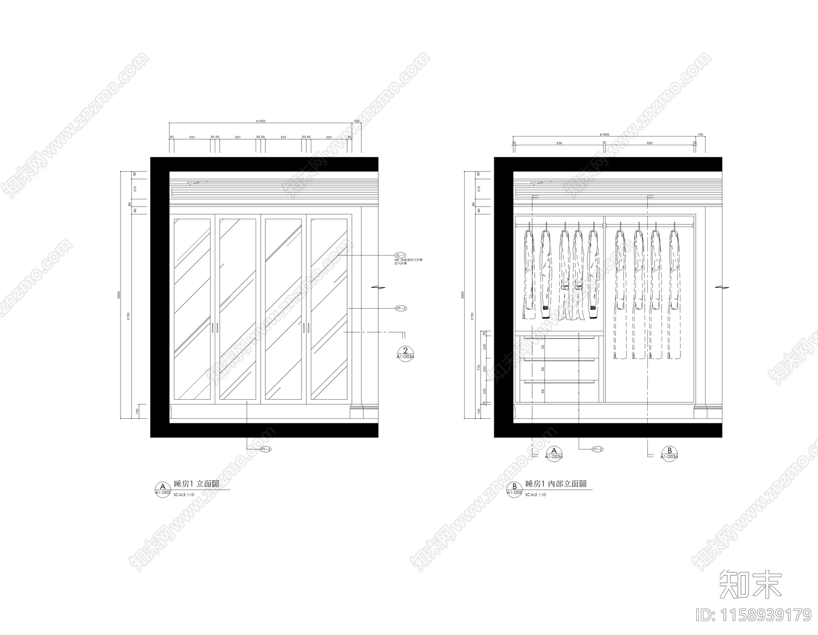 上海伦敦广场样板房cad施工图下载【ID:1158939179】