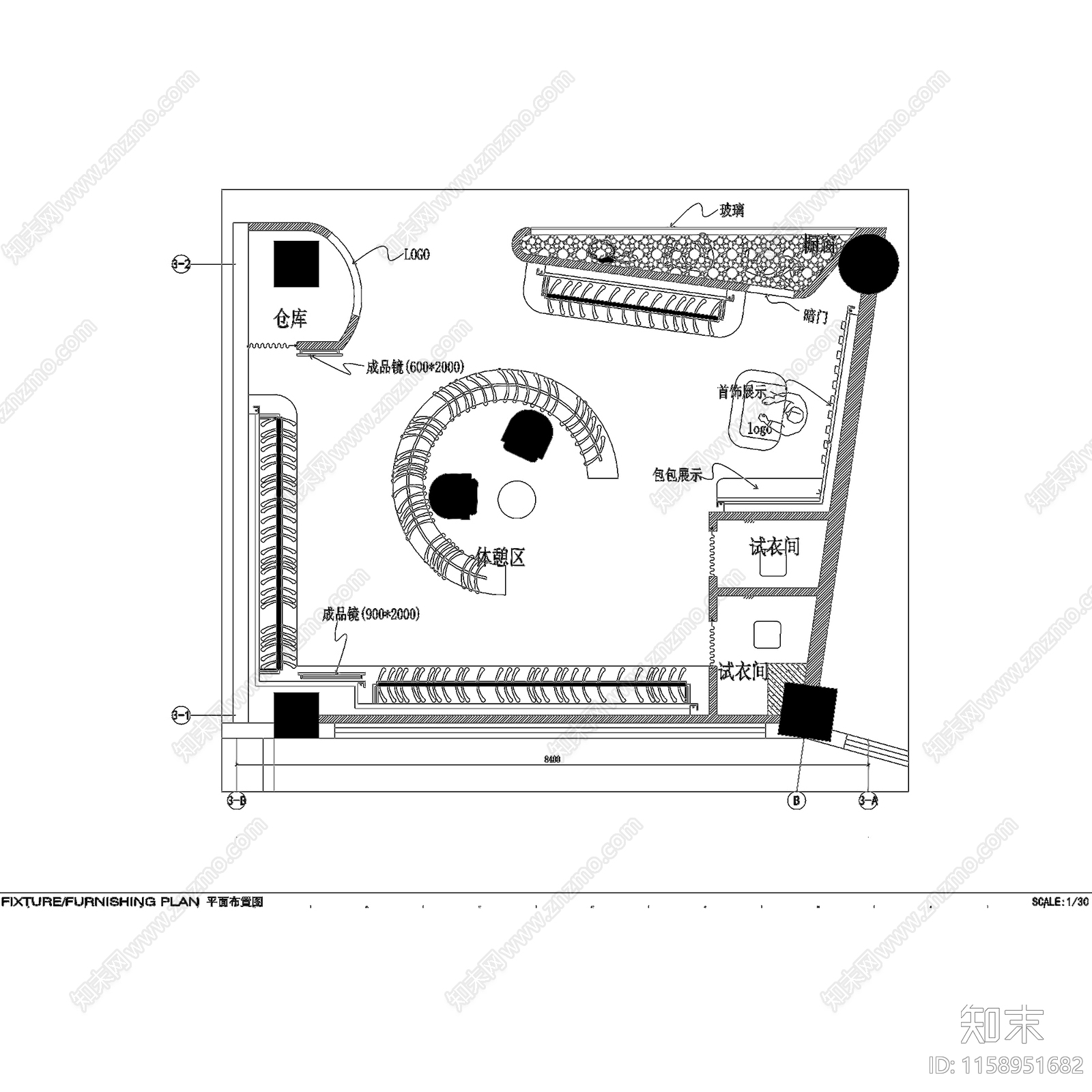 工业现代MIENcad施工图下载【ID:1158951682】