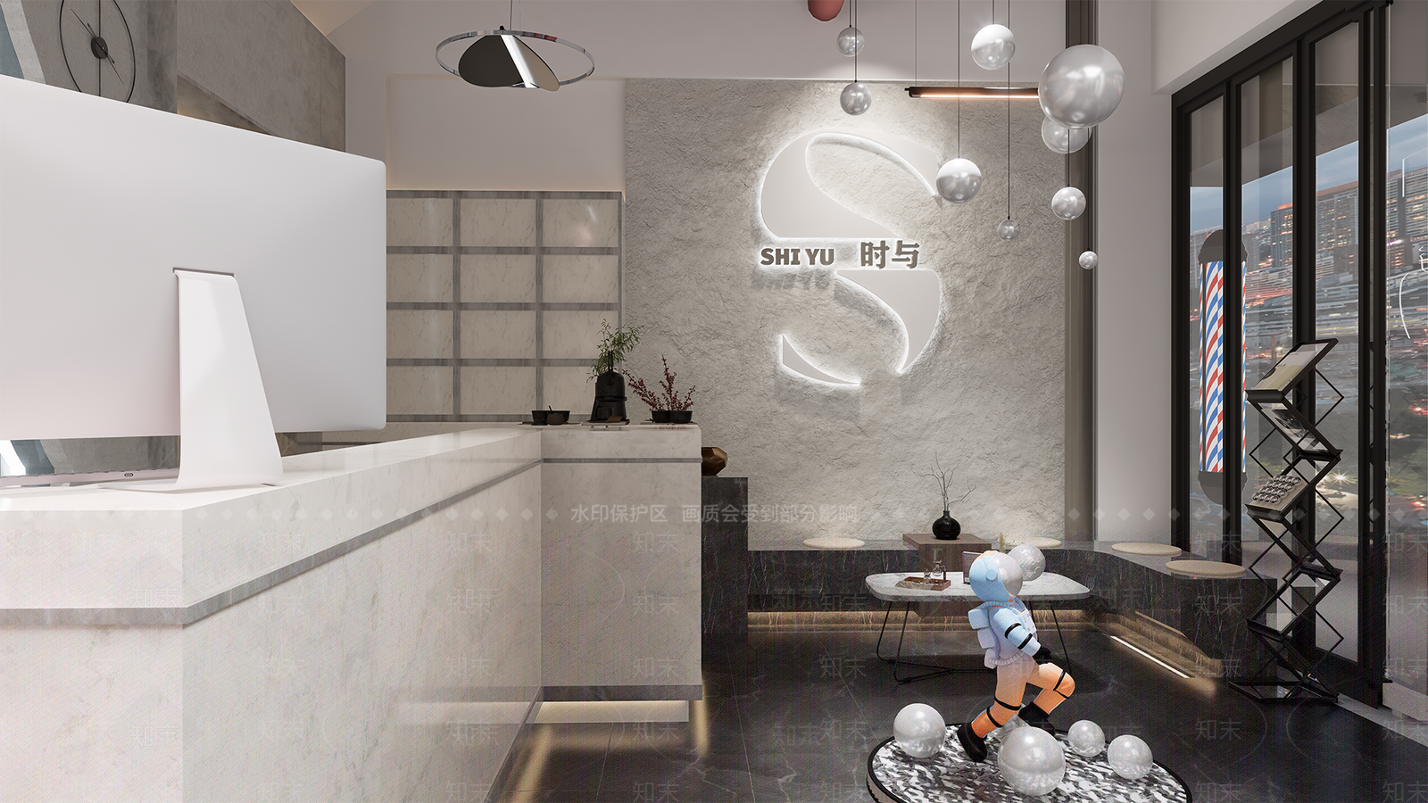 现代理发店SU模型下载【ID:1158959729】