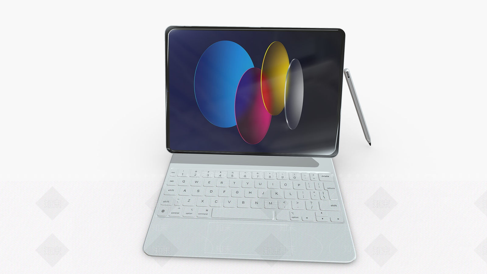 电脑3D模型渲染效果图