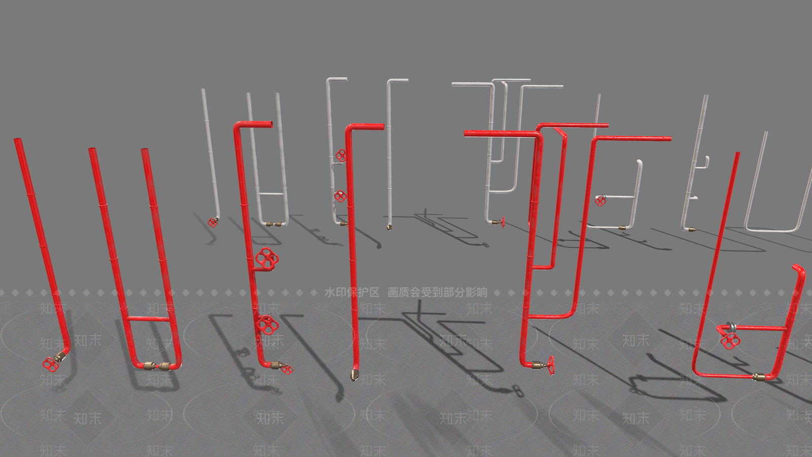 阀门3D模型下载【ID:1158963288】