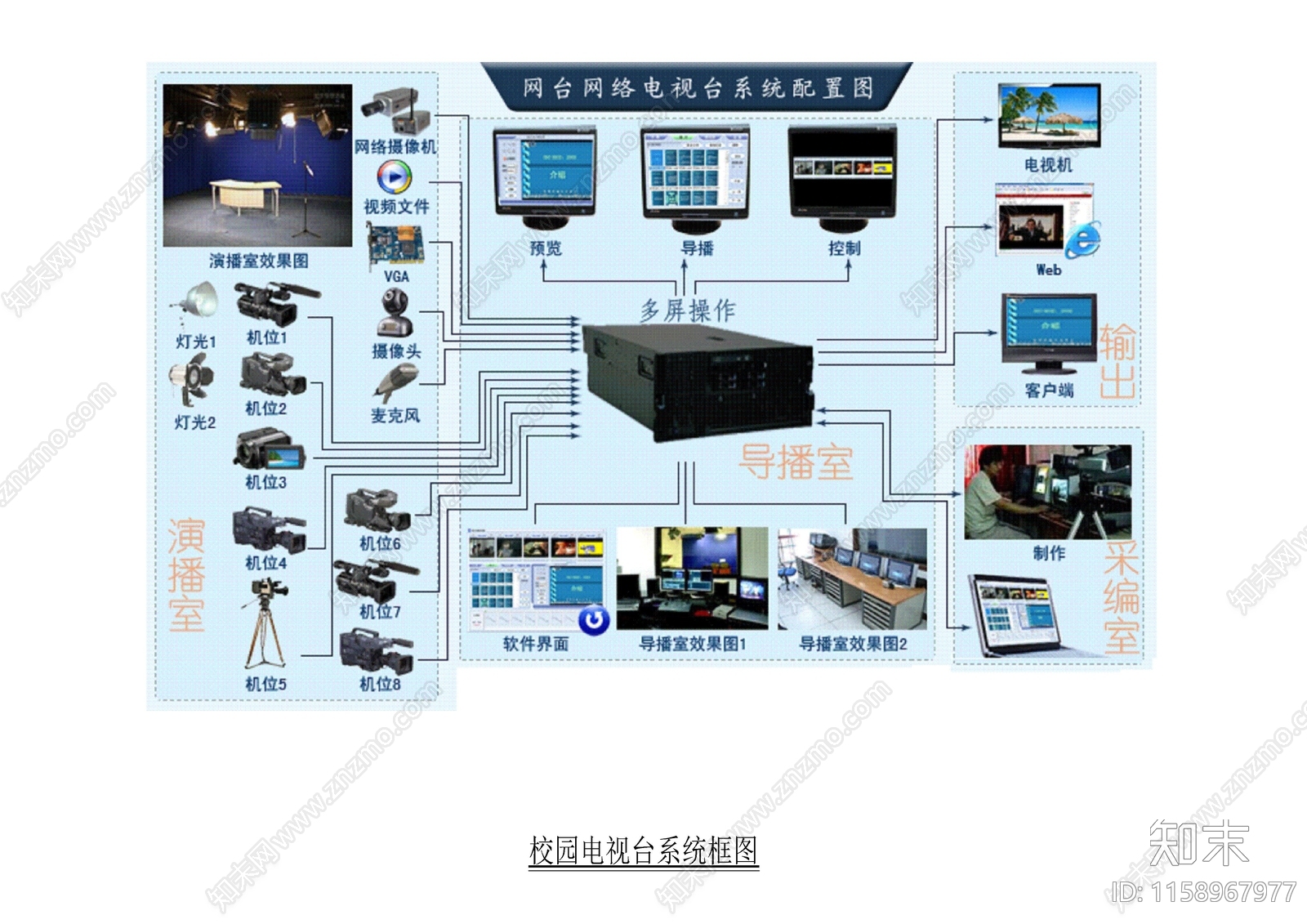 图书馆电气通cad施工图下载【ID:1158967977】