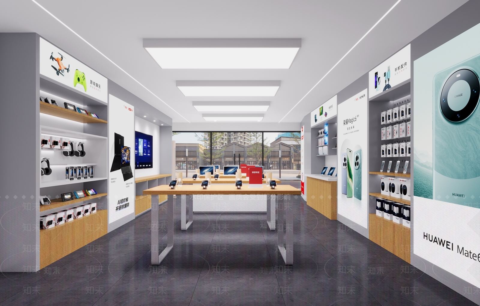 现代手机店3D模型下载【ID:1158991552】